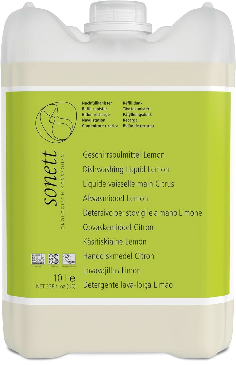 Afwasmiddel Sonett Lemon Keukenwasmiddelen Naty Shop