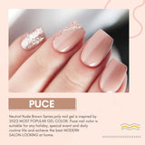 Makartt Poly nagelverlengingsgel - acrylverlengingsgel, nagelversterkende gel, nageldecoratie, 50ml (paars)