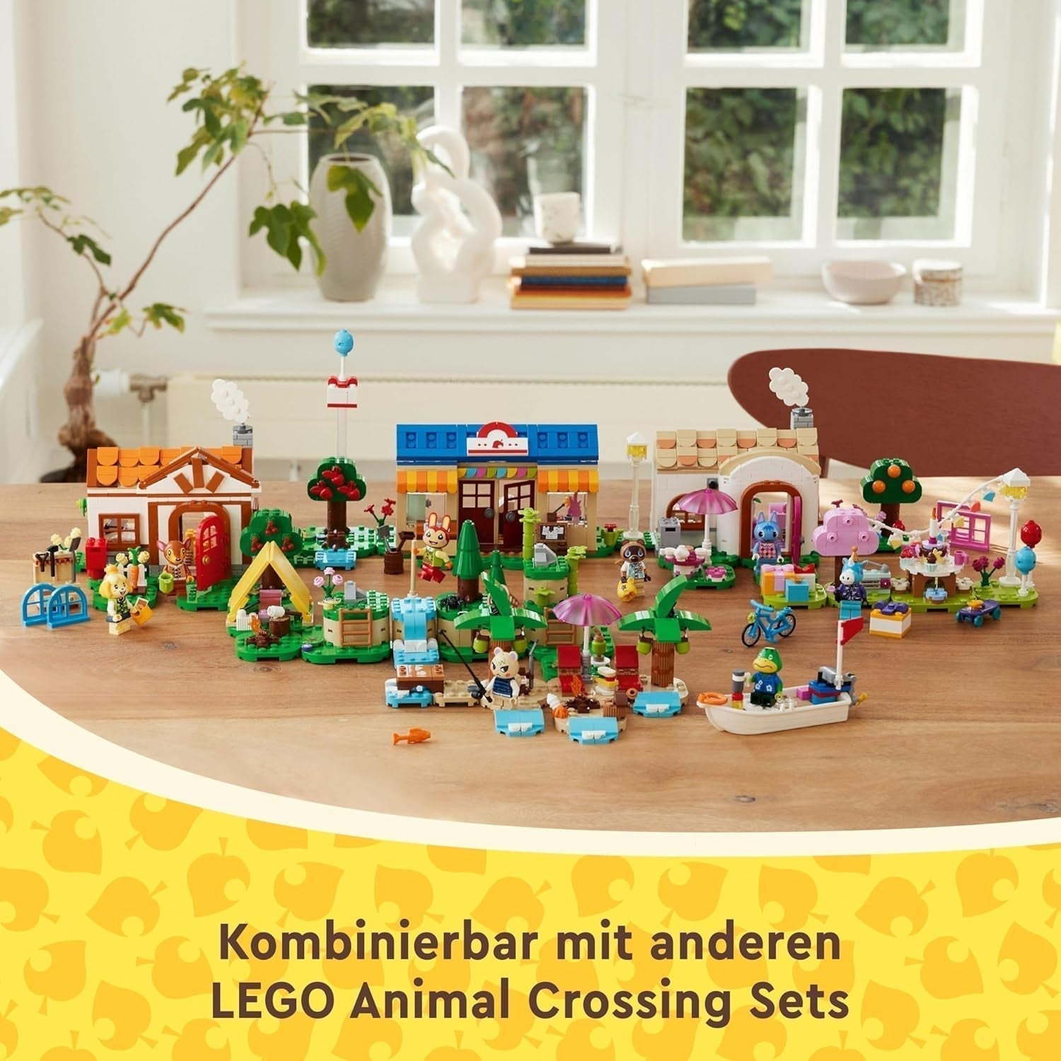 LEGO Animal Crossing Nook's Shop en Sophie's House set, creatief speelgoed voor kinderen met 2 minifiguren uit de videogameserie, cadeau voor meisjes en jongens vanaf 7 jaar 77050 Bouwsets Besuche den LEGO-Store