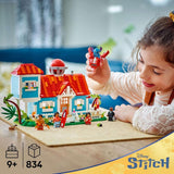 LEGO Ç€ Disney Strandhuis van "Lilo and Stitch" - Bouwspeelgoed met 6 kamers, observatorium, ruimteschip en 5 minifiguren - verjaardagscadeau voor meisjes en jongens vanaf 9 jaar en fans 43268 Besuche den LEGO-Store bouwsets