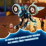 LEGO Dreamzzz Zoey's kat Motor 2 in 1 cadeau voor 7+ jaar oud Diermodel Bouwsteenspeelgoed Motor Fantasie speelset voor jongens en meisjes 71479 Bouwsets Beuche in LEGO-Store