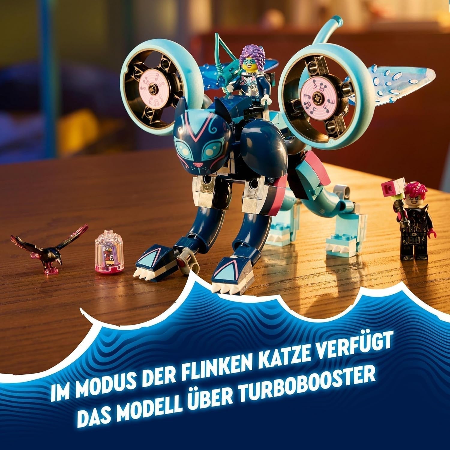 LEGO Dreamzzz Zoey's kat Motor 2 in 1 cadeau voor 7+ jaar oud Diermodel Bouwsteenspeelgoed Motor Fantasie speelset voor jongens en meisjes 71479 Bouwsets Beuche in LEGO-Store