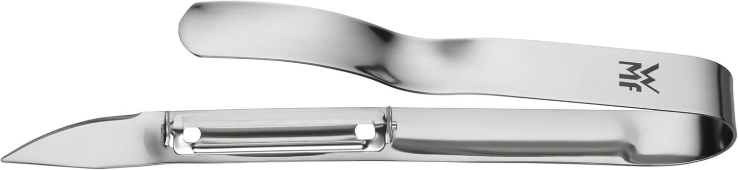 WMF Gourmet aspergeschiller 17 cm, roestvrij staal Cromargan Dunschiller Naty Shop Spargelschäler