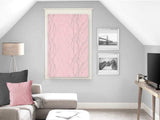 Soleil D'Ocre Liane Bise-Bise, Polyester, Wit, 70 X 200 Cm Dekbedden en dekbedden Naty Shop Roze H90 X B60 Cm (pak van 1)
