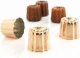 Bakvormen, koper, 17,5 x 6 x 6 cm, 3 stuks Bakvormen en bakplaten Naty Shop