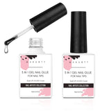 Makartt 3D Nail Art Gel - Strasslijmgel 15G voor nagelsleutelhangers, multifunctionele nagelsculptuurgel voor doe-het-zelf nagelontwerp, nagelsculptuur nagelmodellering thuis (transparant)