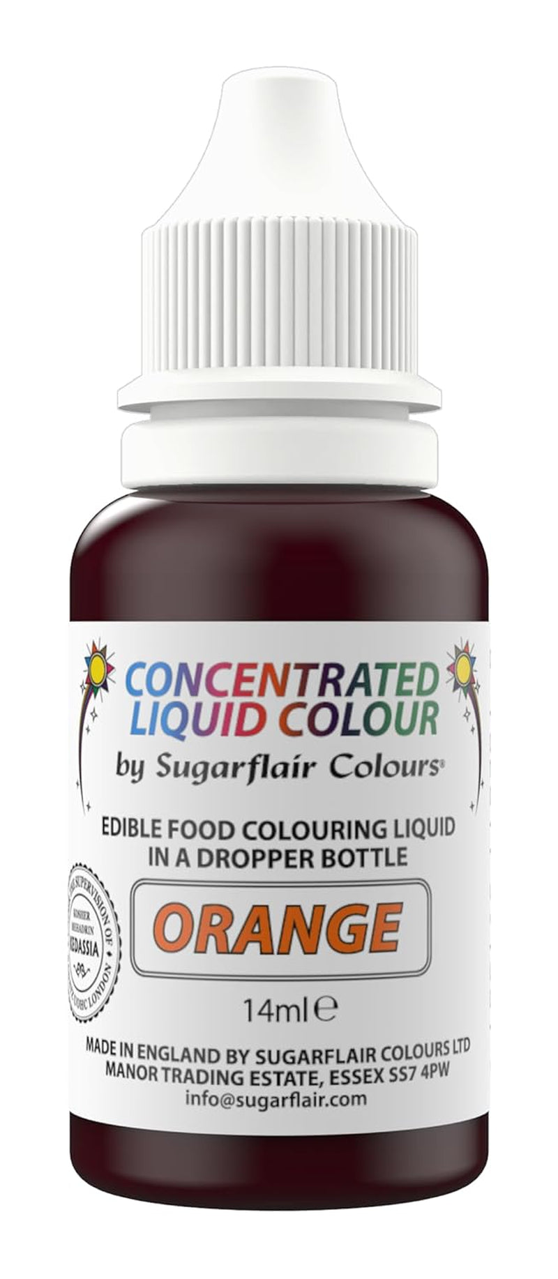 Sugarflair Eetbare Vloeibare Voedselkleurdruppels Lentegroen - Suikerpasta Botercrème Voedselkleuring - Airbrushable - 14ml