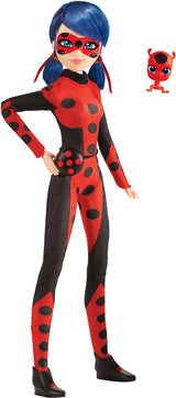 Bandai - Wonderbaarlijk lieveheersbeestje - Pop Marinette Kleurverandering Verrassing - Wonderbaarlijke verbonden pop, 26 cm + 3 verrassingen - Willekeurig model - P50390 Naty Shop Dolls Lieveheersbeestje, tijd om te worden ontmenselijkt