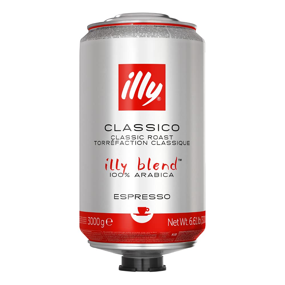 Illy normaal gebrande koffiebonen, doos van 3 kg