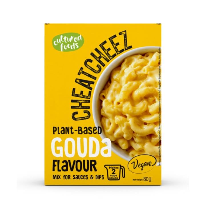 Gekweekte voedingsmiddelen CHEATCHEEZ Veganistische Goudse saus - Lactose- en glutenvrij