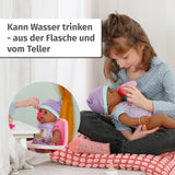 BABY Born Eva 43Cm, pop met 10 functies en accessoires, voor kinderen vanaf 3 jaar, werkt zonder batterij, grote pop 43Cm, 836408 Zapf Creation Dolls Naty Shop