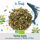 ORIGEENS BIO YERBA MATE MET MUNT EN CITROEN 200 G - Versheid I Ongebrande Bio Yerba Mate, bladeren, zonder stengels en stof