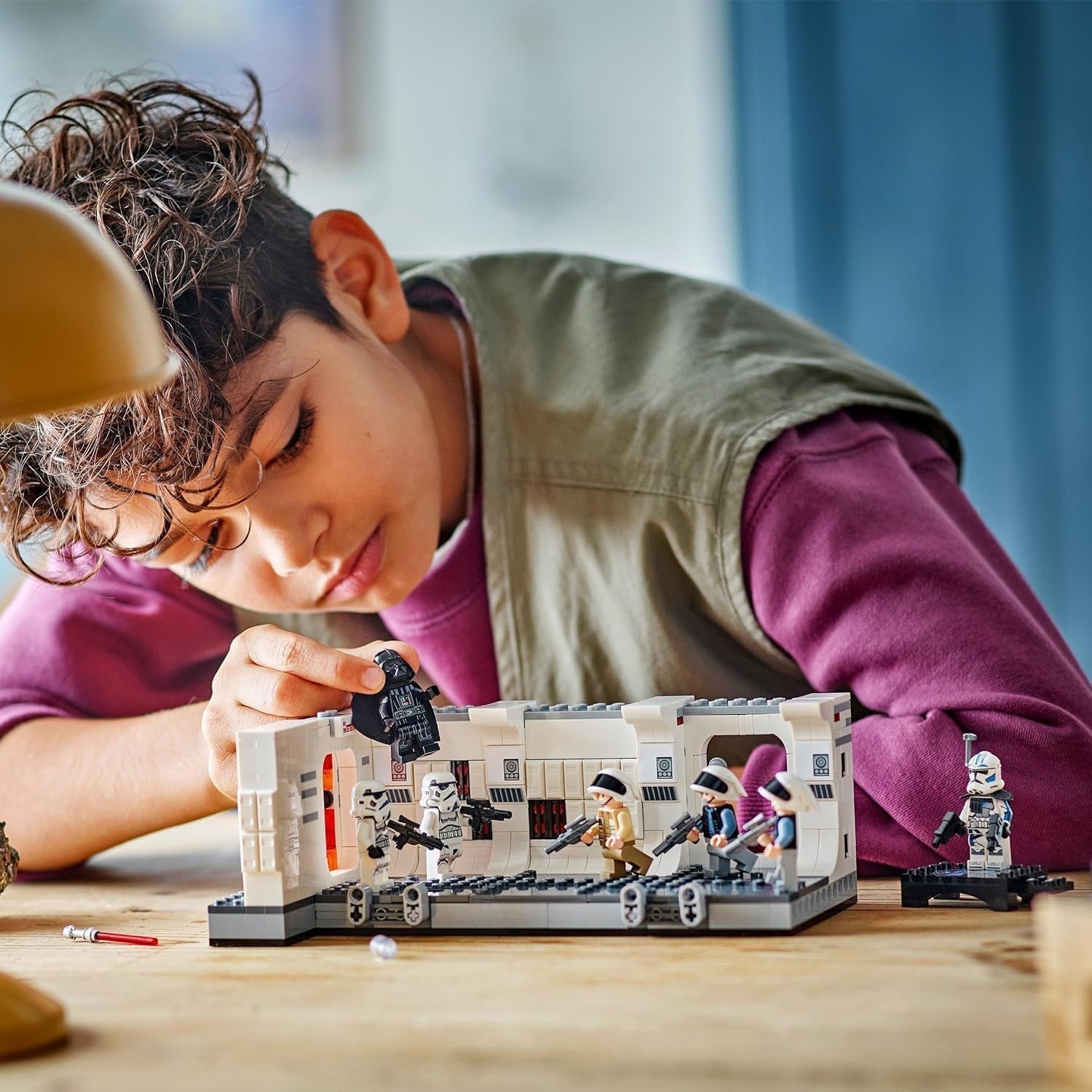 LEGO Star Wars Tantive IV Boarding, A New Hope Movie bouwspeelgoed, verzamelbare fantasiespeelset, cadeau-idee voor jongens en meisjes vanaf 8 jaar en verzamelaars 75387 Bouwsets Beuche in LEGO-Store