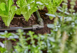 Gardena Micro-Drip-irrigatiesysteem L-stuk 13 mm (1/2"): pijpconnector voor het omkeren van 13 mm toevoerleidingen, gereedschapsloze montage, herbruikbaar (13202-20)