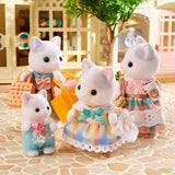 Sylvanian Families - 5738 Milk Cat Family - Poppenhuisfiguren