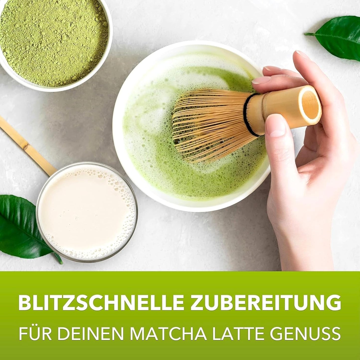 Matchamagic - Biologisch matcha latte poeder uit Japan met kokosbloesemsuiker voor een heerlijke thee