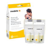 Medela moedermelkbewaarzakjes 25 stuks, ca. 200 ml, wit (Spaanse versie) Voedings- en borstvoedingsaccessoires Bebe Naty Shop