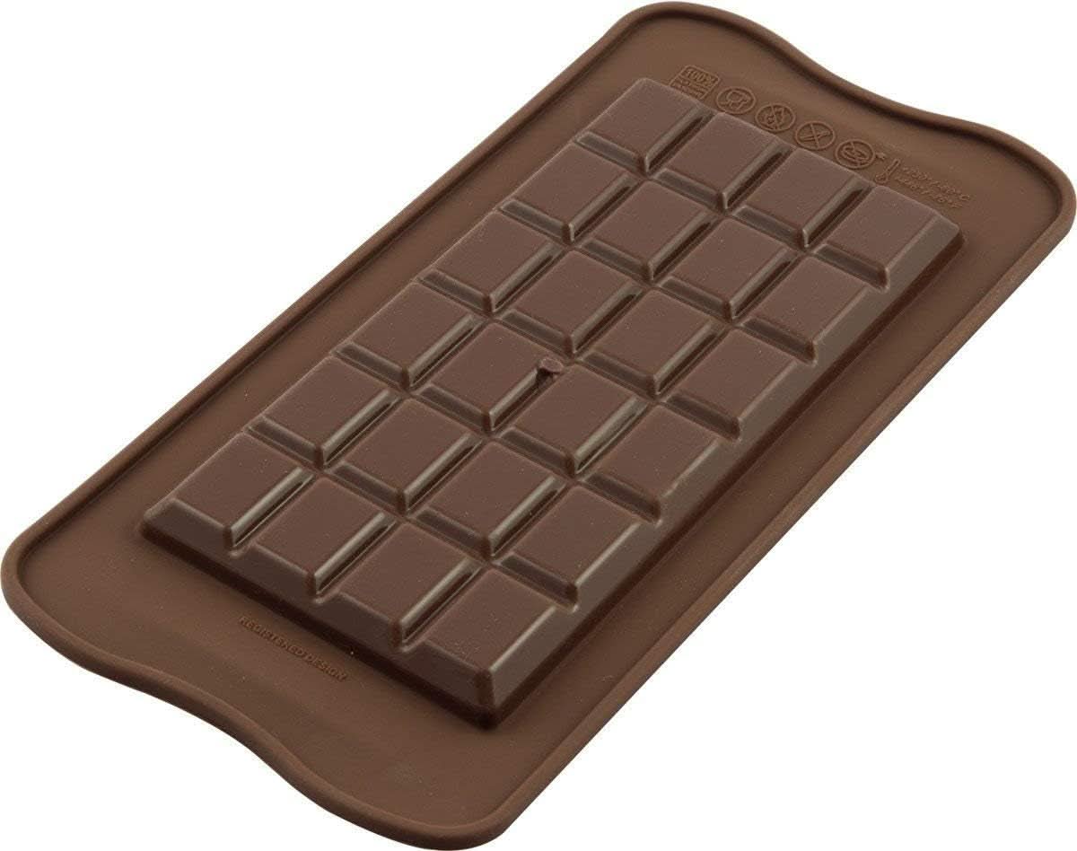 Siliconenvorm Praline Silikomart Kegel Ø 2,6 x H 2,8 cm, 7,5 ml, 15 holtes (SCG20) Keuken Naty Shop Scg36 Classic Choco Bar