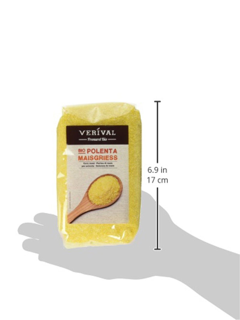 Verival Maisgrieß - Bio, 6Er-pakket (zak van 6 x 500 G) - Bio Cereale Naty Shop