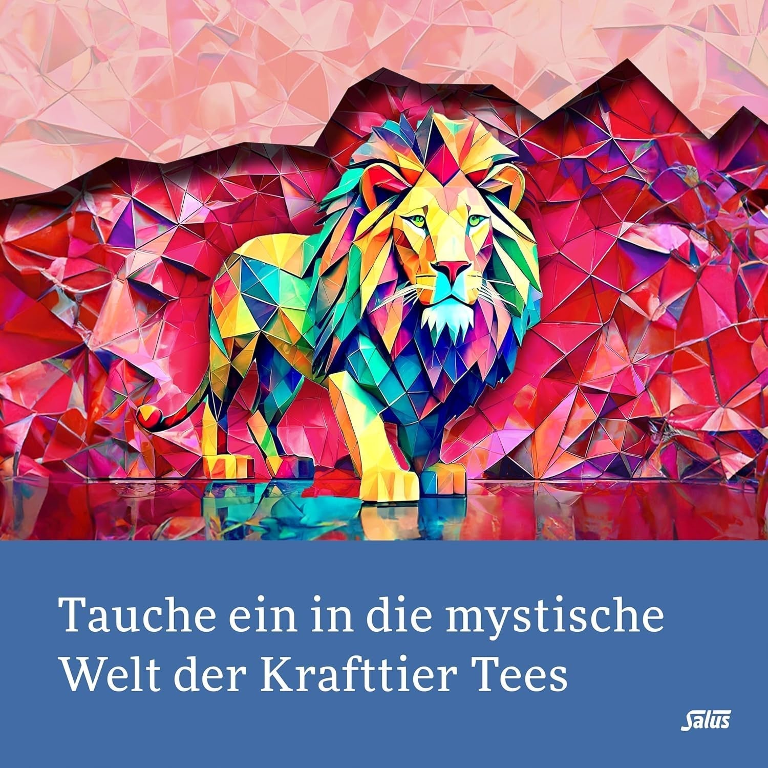 Salus - Krafttier Thee - The Quiet Cat - 1X 15 Filterzakjes (28,5g) - Muntkruidenthee met Ashwagandha - Biologisch