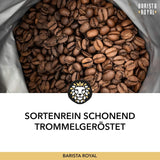 BARISTA ROYAL Bio Kaffeebohnen 1kg "Speciale Selectie" | Frische Kaffeebohnen direkt gehandelt | 70% Arabica, 30% Robusta Kaffee Ganze Bohnen | Ideaal voor volautomatische en filtermachines