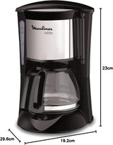 FG150813 Subito koffiezetapparaat, 6 kopjes, Zwart/RVS