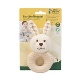 GRÜNSPECHT biologische stof 100% biologisch katoen, babyspeelgoed, zachte knuffel, verjaardagscadeau, doop, babyshower, GOTS, beige (619-00) Bebe Toys Naty Shop