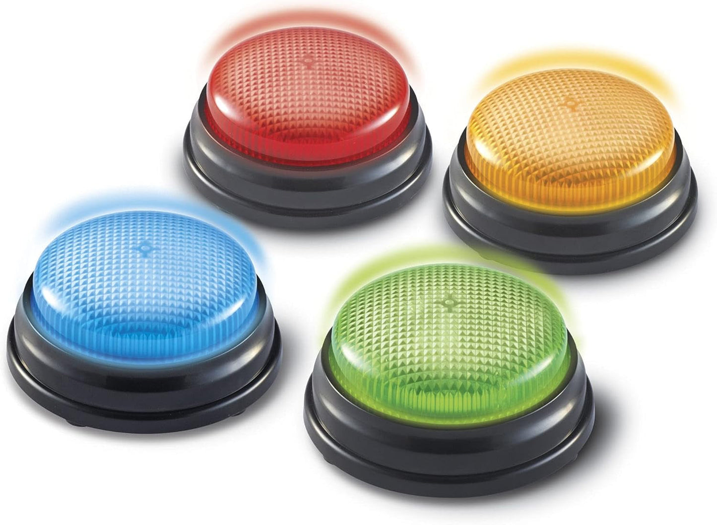 Leermiddelen Licht & Geluid Zoemer Educatieve spellen vanaf 3 jaar Kindervragenspeelgoed met 4 verschillende geluiden voor spelavonden en klaslokalen Speelgoed Bebe Naty Shop