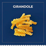 Pasta Barilla Classic Girandole nr. 34, gemaakt van hoge kwaliteit durumtarwe, altijd beetgaar (1 x 500 g)