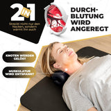 Nekstretcher met warmte, Nekstretcher voor nekpijn, Nekstretcher voor hoofdpijn, Bewolkte nek voor nekstrekking, Orthopedie Cervicale Orthopedische Kussens Naty Shop