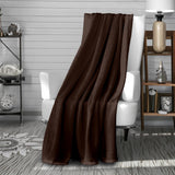 Soleil D'Ocre, flanellen deken, 220 X 240 Cm, Calin, bruin Dekbedden en dekbedden Naty Shop