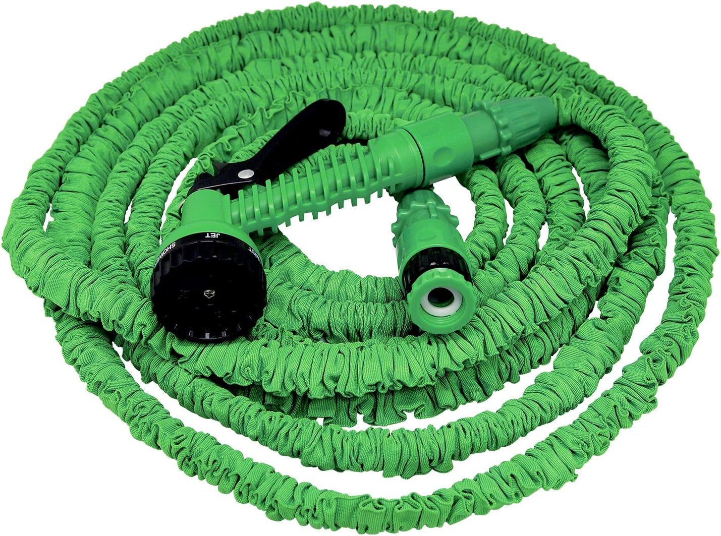 C2607A Slang Basic – Verlengbare slang met waterdruk, groen, 7,5 meter