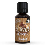 ALL STARS Smaakdruppels, Gearomatiseerde druppels zonder toegevoegde suiker en zonder calorieën - Zoetheid en smaak voor voedsel, 30 ml Zoetstoffen Naty Shop Hazelnoot 30 ml