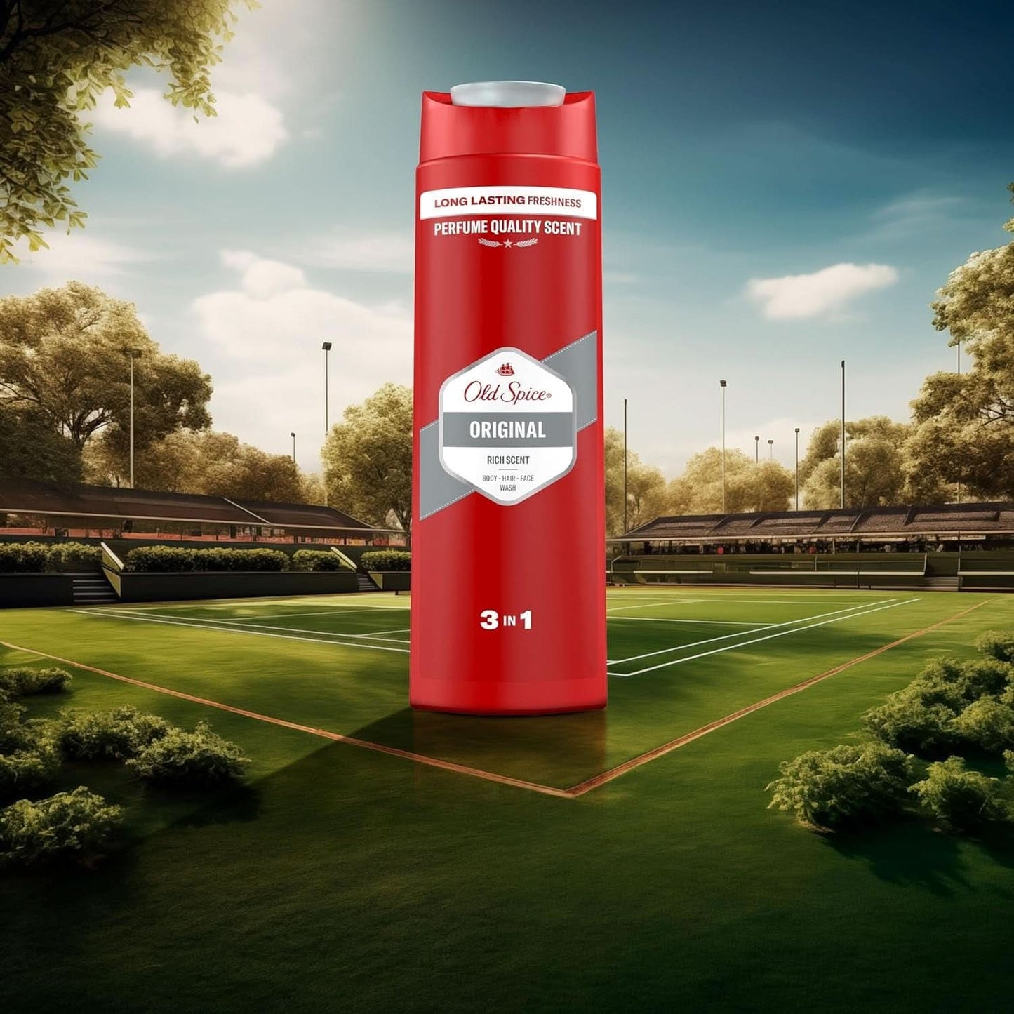 Old Spice Original 3-in-1 douchegel en shampoo voor mannen, 250 ml douche en bad Naty Shop