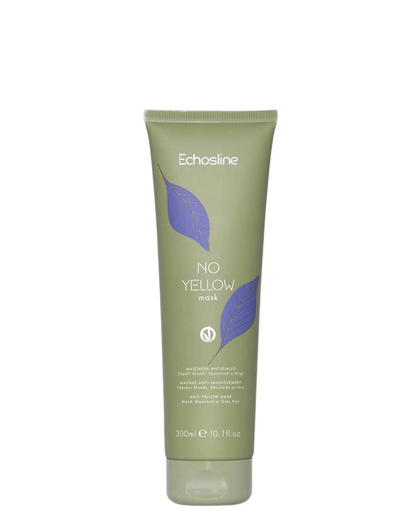 Echosline Nee Geel anti-vergelingsmasker, 300 ml Naty Shop haarmasker Standaard titel
