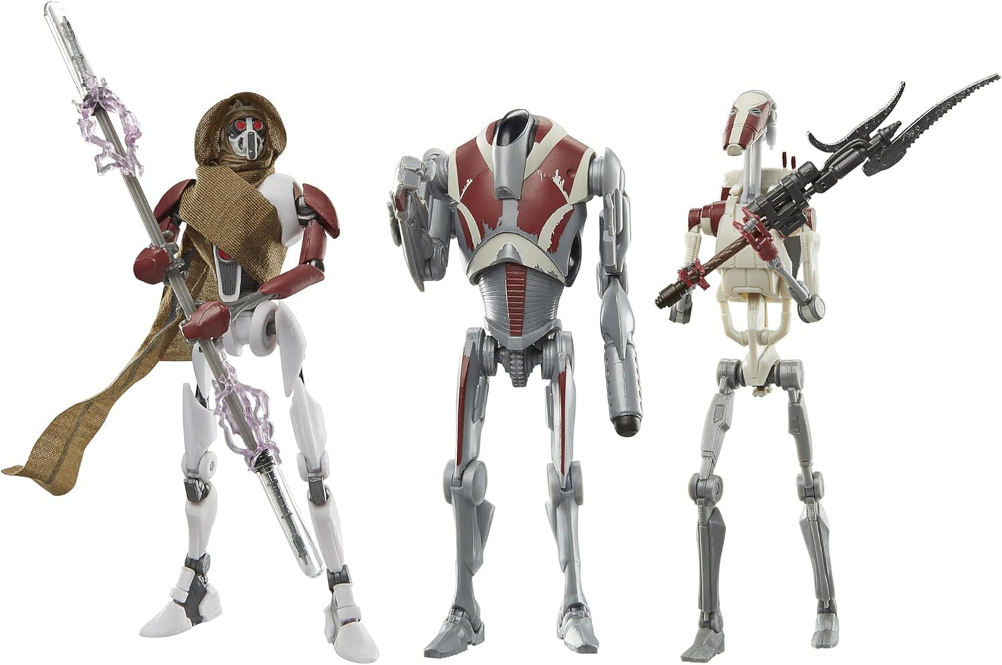 Star Wars Black Series Magna Raider, Super Battle Droid, Jedi Battle Droid: Survivor Actiefiguren 3-pack, Schaal 15 cm Actiefiguren Naty Shop Standaard titel