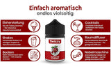 Twizzy Kersenvoedselsmaak - 60 ml - Intense smaak - Ideaal voor het bakken van Aroma's Naty Shop