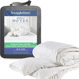 Snuggledown Freshwash Allergie Trooster, 13,5 Tog Winter Warm, Katoen, Wit, Eenpersoonsbed Dekbedden en dekbedden Naty Shop Tweepersoonsbed 10,5 Tog