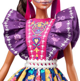 2022 Día De Muertos Barbiepop met gegolfde traditionele jurk, bloemenkrans en Calavera-gezichtsverf, cadeau voor verzamelaars
