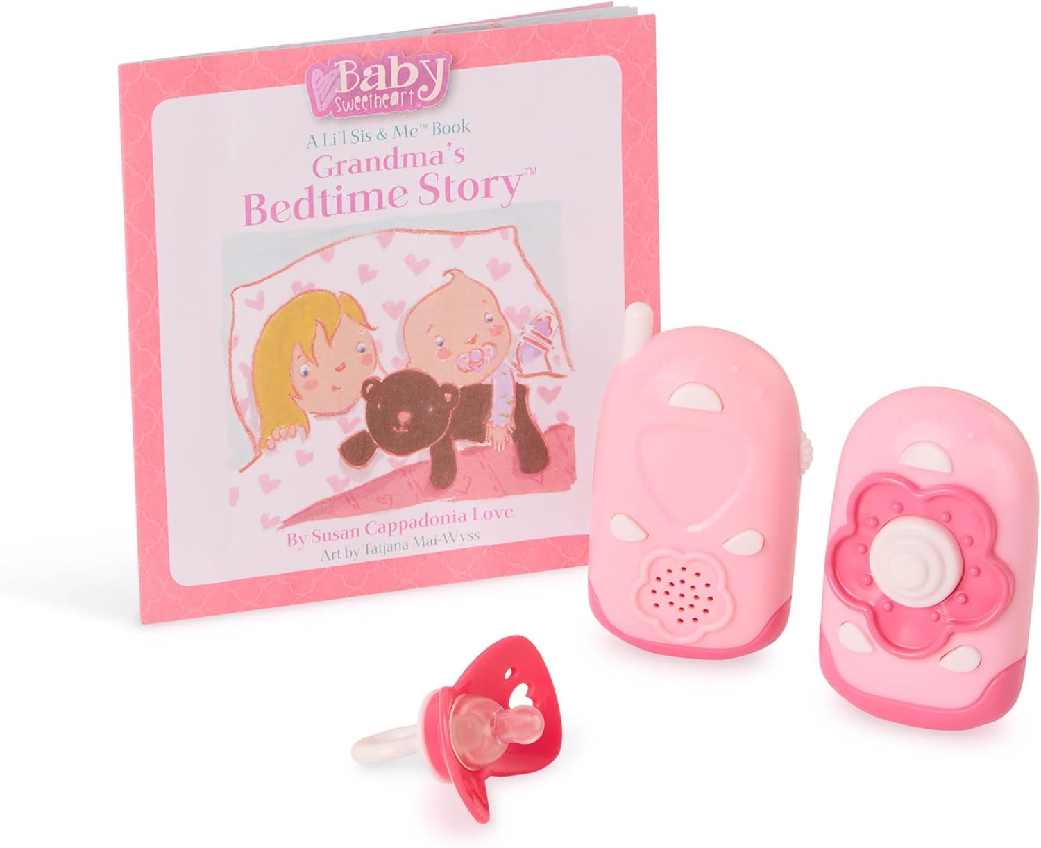 Baby Sweetheart-pop - Bedtijd - 31 cm - Zacht lichaam - Fopspeenaccessoire - Fantasiespel - Speelgoed vanaf 3 jaar