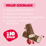 Ahead Flavour Poeder, Aardbei Chocolade 250 gram, 83 porties Flavours Naty Shop