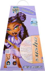 BRATZ Pop Starz Sasha – Modepop met sleutelhanger, outfit en muzikale accessoires om te verzamelen