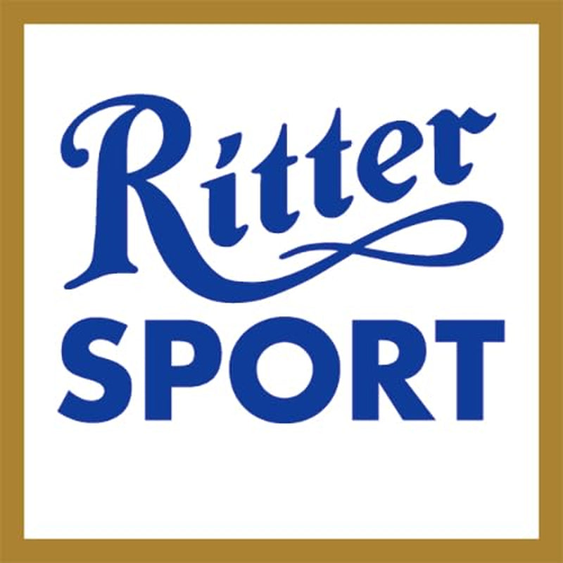 Ritter Sport - Gold Treasure - 11 x 250g, Fijne melkchocolade met stukjes karamel, Klassieke chocolade om te delen met vrienden, 11 repen x 250g