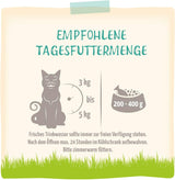 MjAMjAM - Premium natvoer voor katten - Wellness - Spijsvertering - Rund, 12 stuks (12 x 125 g), graanvrij