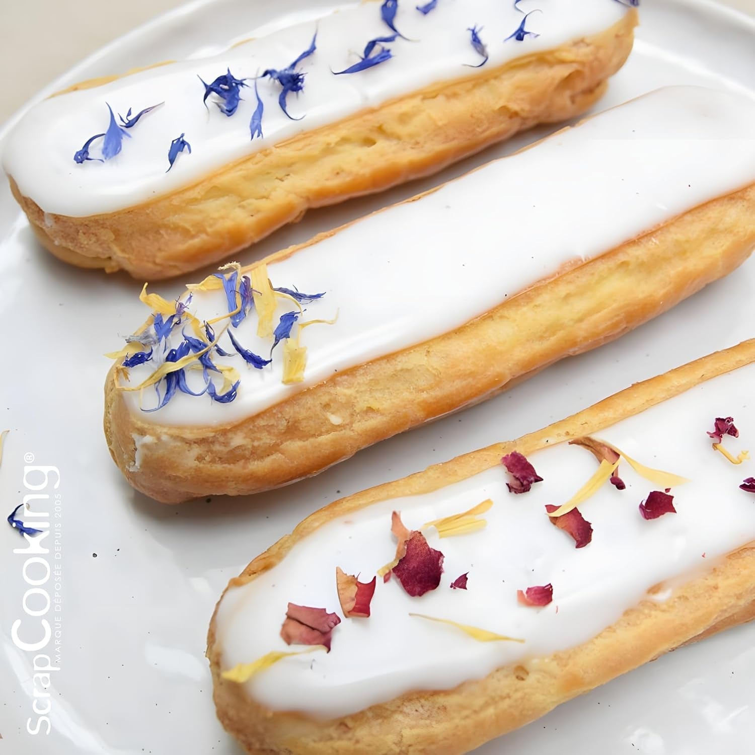 ScrapCooking - Gedroogde Goudsbloemen 3,5 g - Eetbare bloemen - Voedseldecoraties voor bakken - Voor desserts, cakes, taarten, muffins - Kerstmis, Lente, Verjaardag - Goudgeel - 7471