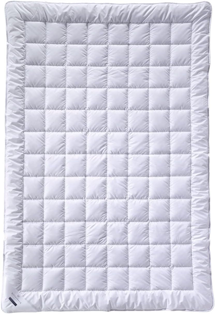 Billerbeck E22 Wash-Star UNO dekbed - all-season dekbed - 135 X 200 cm - vezelquilt - Magicfill® - holle vezels, 100% polyester - met Eco Wash-Egg Quilts en quilts Naty Shop Summer light (Sl) 155 X 220 Cm