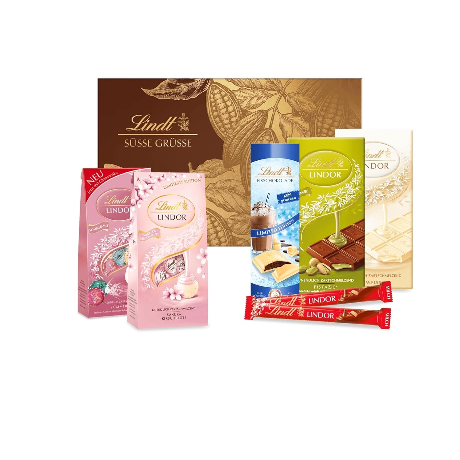 Lindt-chocolade | LINDOR assortiment | 1371g | 110 truffels in fijne chocolade met smelt-in-je-mond-vulling | Chocoladegeschenk om te delen