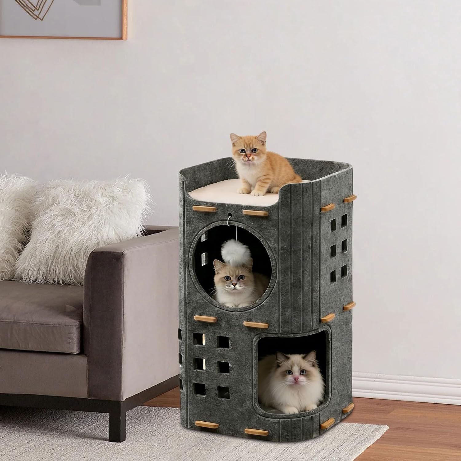 Dekens en meubels, Huisdieren, Grotten & Huizen, Katten, Kattenbedden, Katten - bedden, matrassen