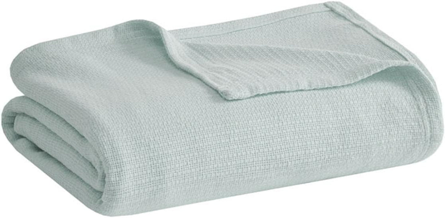 Madison Park Freshspun Wicker Twin grijze katoenen dekenbedden en dekbedden Madison Park Blue Full/Queen