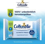 Vochtige doekjes, Ultimate Fresh, 12 x 42 doekjes, Deodycylx-technologie, huidvriendelijk, alcohol- en kleurstofvrij, gevoelig, biologisch afbreekbaar